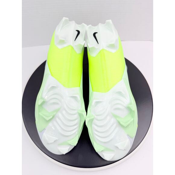 Nike Vapor Edge Pro 360 2 Mens Size 8 Football Cleats Platinum Green DA5456-004 - Picture 7 of 9
